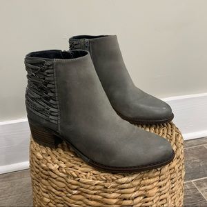 Steve Madden Nubuck Leather Ankle Boots
